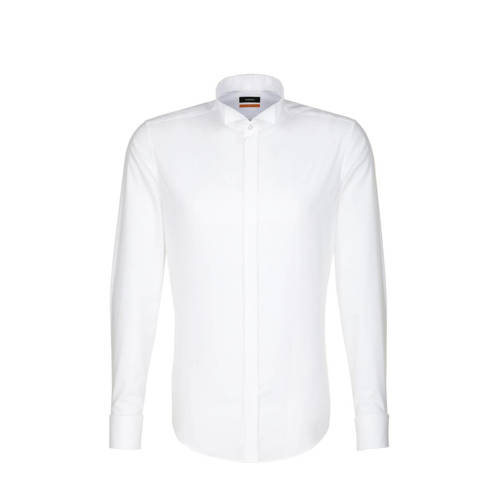 Seidensticker slim fit overhemd wit afbeelding