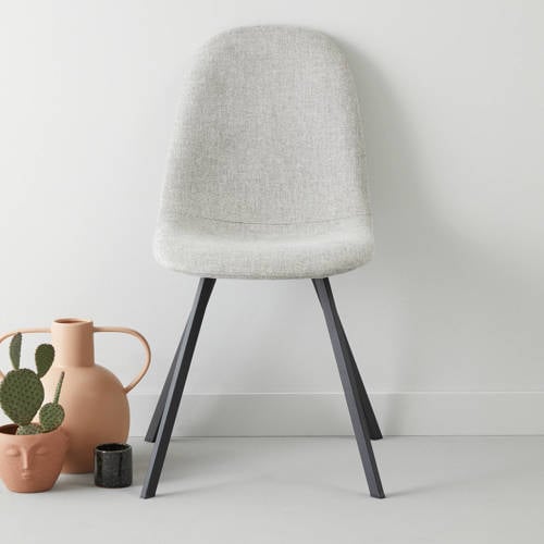 NOUS Living eetkamerstoel Evan - Lichtgrijs