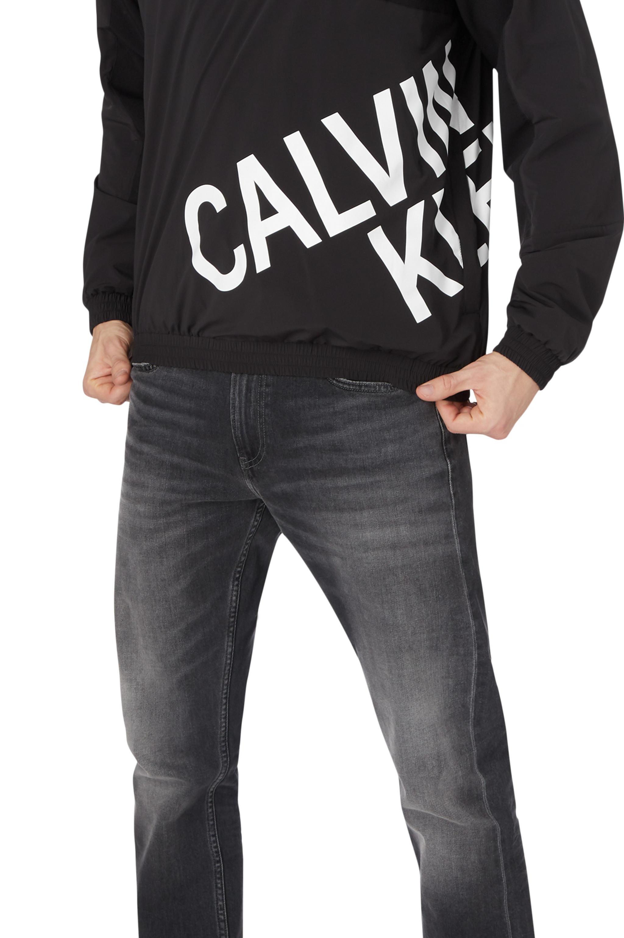 Calvin Klein Jeans Slim Fit Jeans Zwart Wehkamp