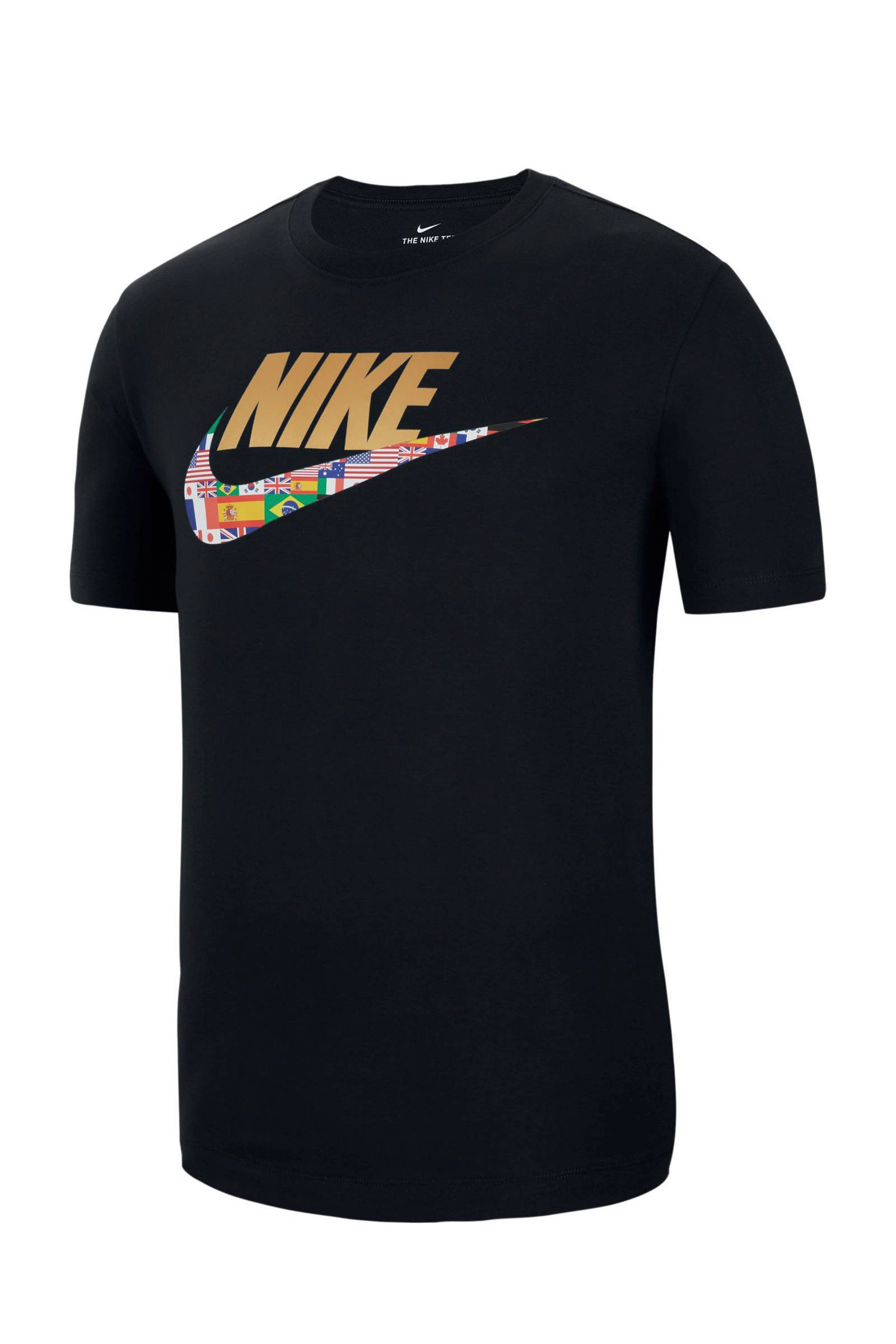 nike t shirt zwart