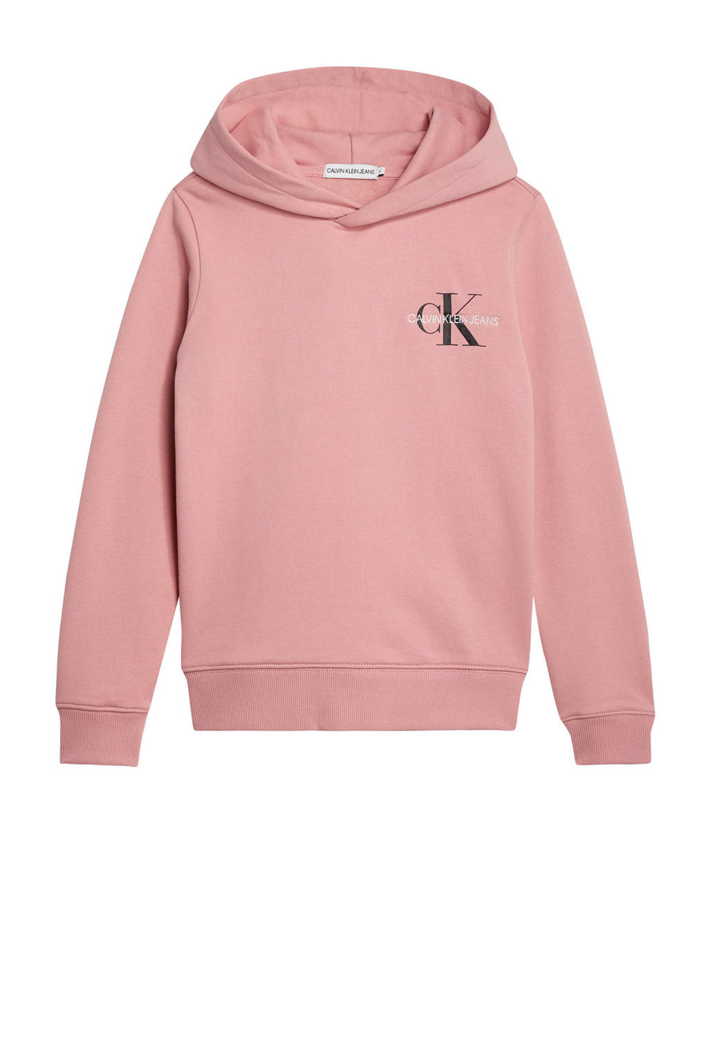 CALVIN KLEIN JEANS hoodie met logo oudroze, Oudroze
