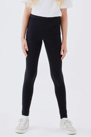 legging NKFVIVIAN met katoen zwart