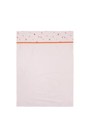 Africa baby ledikantlaken wit/roze/oranje