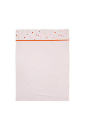 Africa baby ledikantlaken wit/roze/oranje