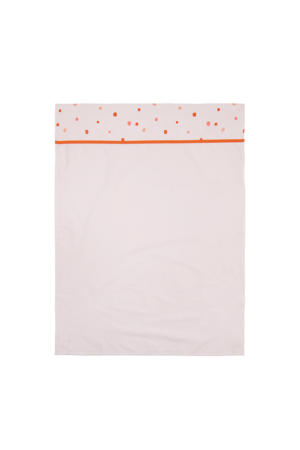 Africa baby ledikantlaken wit/roze/oranje