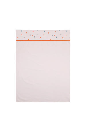 Africa baby wieglaken wit/blauw/oranje