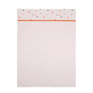Africa baby wieglaken wit/blauw/oranje