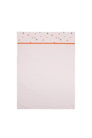 Africa baby wieglaken wit/blauw/oranje