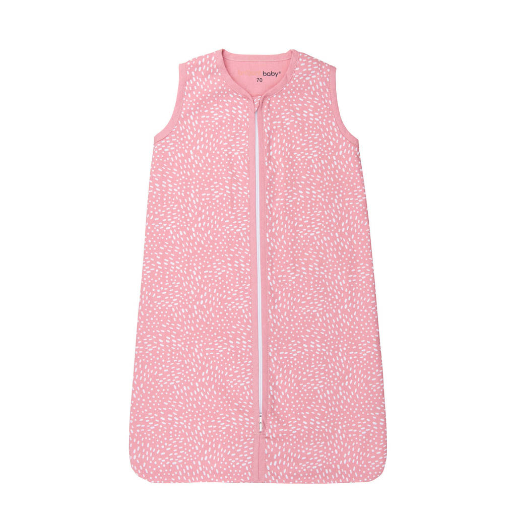 Briljant Baby Minimal Dots baby slaapzak zomer roze, Roze