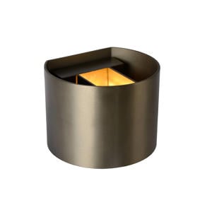 XIO - Wandlamp - LED Dimb. - G9 - 1x3,5W 2700K - Verstelbare stralingshoek - Roest bruin