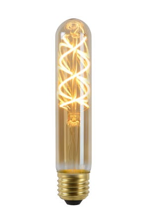 T32 - Filament lamp - Ø 3 cm - LED Dimb. - E27 - 1x4,9W 2200K - Amber