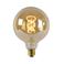 Lucide G125 - Filament lamp - Ø 12,5 cm - LED Dimb. - E27 - 1x5W 2200K - Amber