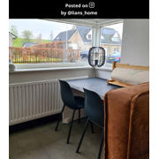 thumbnail: Lucide REDA - Tafellamp - Ø 22 cm - 1xE27 - Zwart