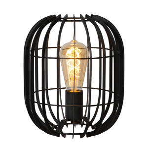 REDA - Tafellamp - Ø 22 cm - 1xE27 - Zwart 