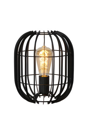 REDA - Tafellamp - Ø 22 cm - 1xE27 - Zwart 