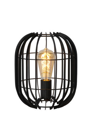 REDA - Tafellamp - Ø 22 cm - 1xE27 - Zwart