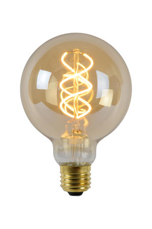 G95 - Filament lamp - Ø 9,5 cm - LED Dimb. - E27 - 1x5W 2200K - Amber