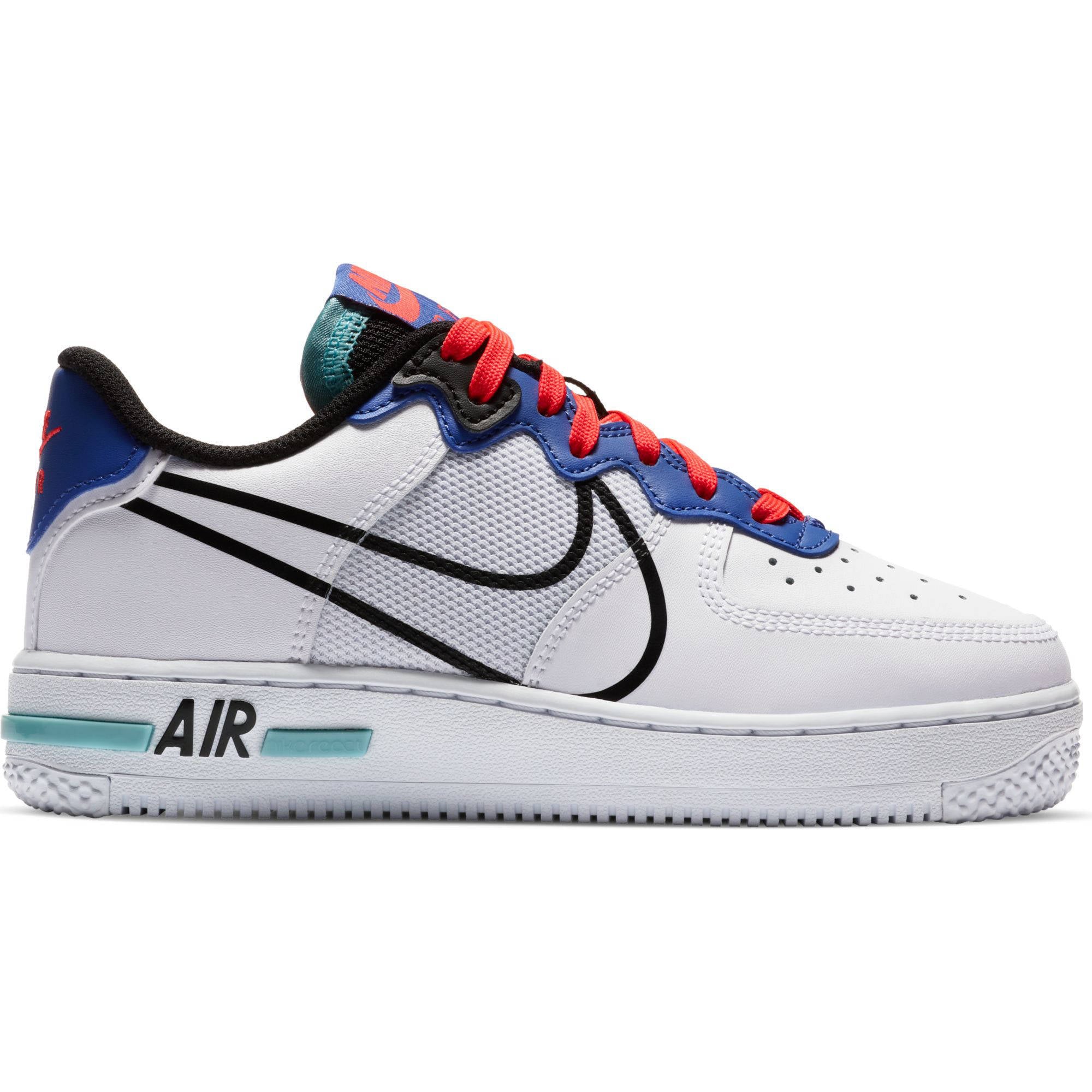 Uninterrupted x Nike Air Force 1 Wit/Lapis Blauw