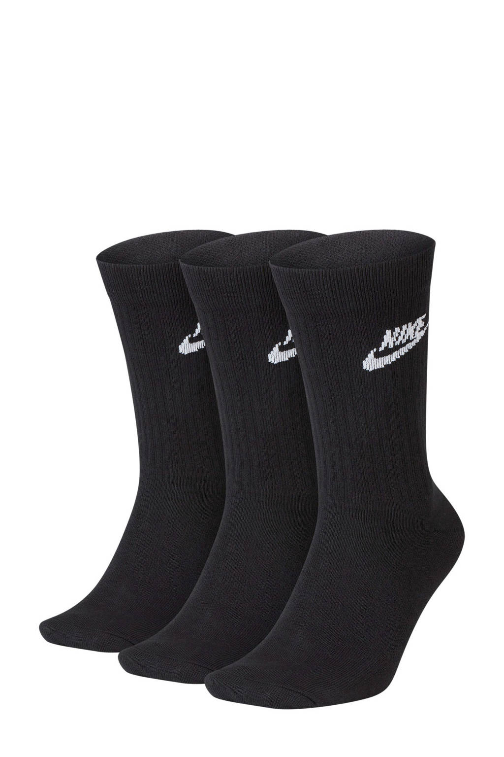 Nike sokken Everyday Essential zwart (set van 3), Zwart