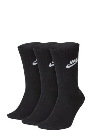 sokken Everyday Essential zwart (set van 3)