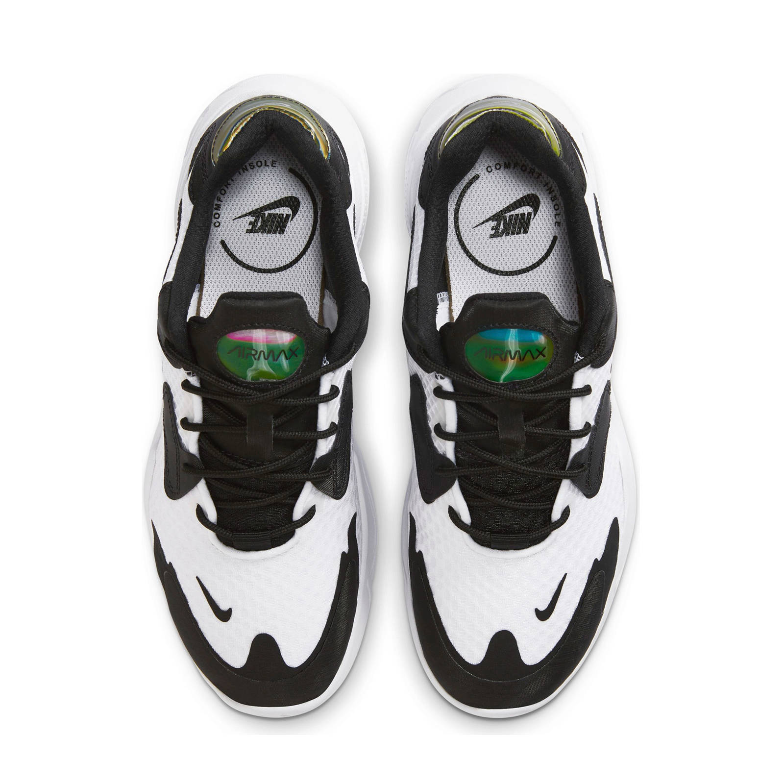 Nike Air Max 2X sneakers wit/zwart | wehkamp