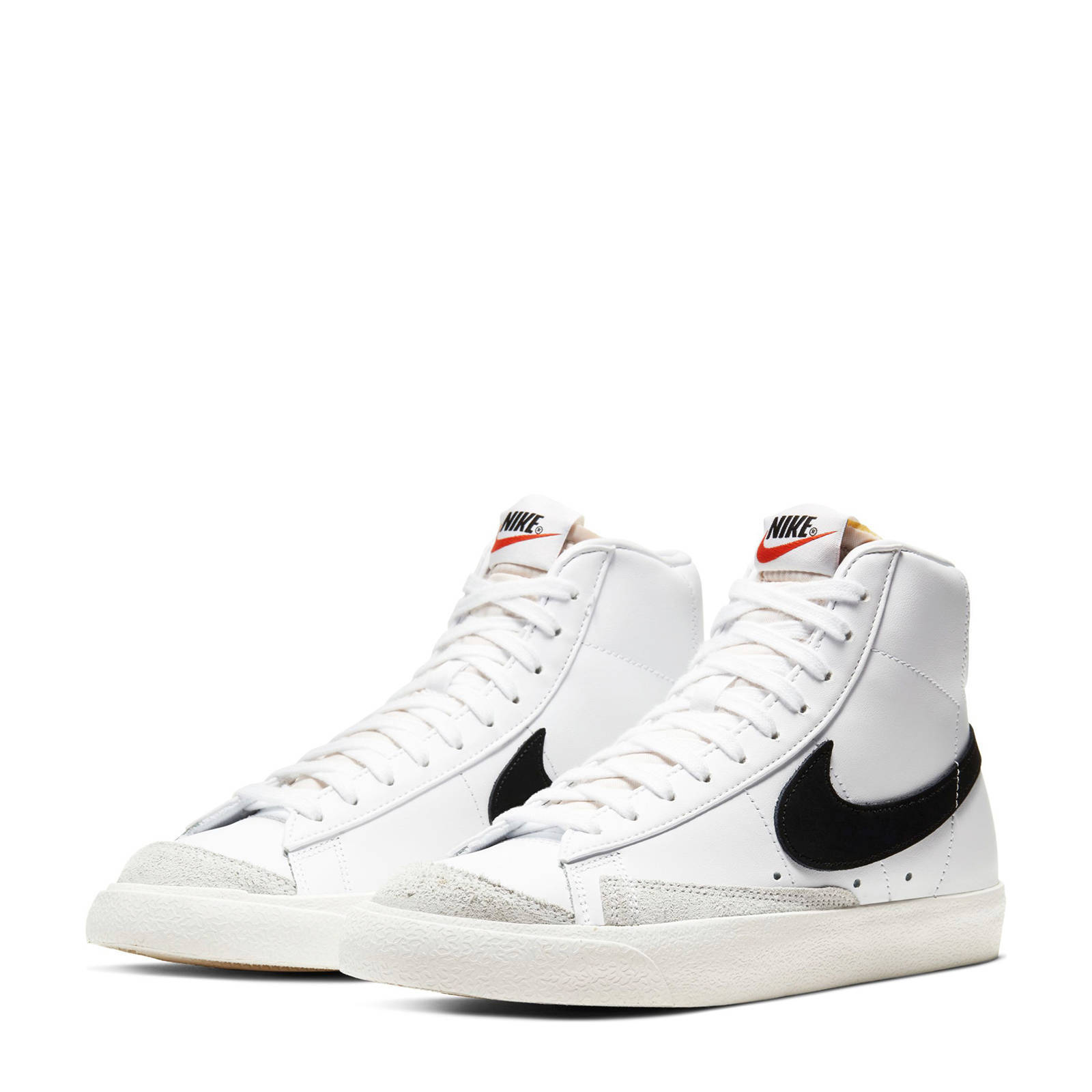 Nike Blazer Mid '77 sneakers wit/zwart 
