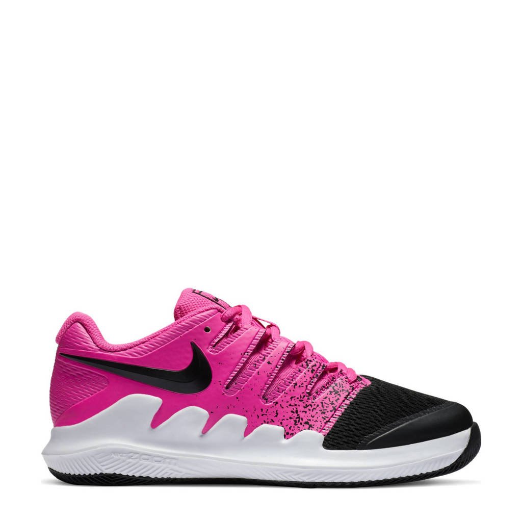 beweging Latijns favoriete Nike Court Jr. Vapor X tennisschoenen fuchsia/zwart/wit | wehkamp