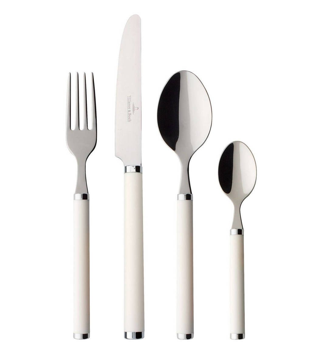 Villeroy & Boch bestekset Play! (24-delig), Wit