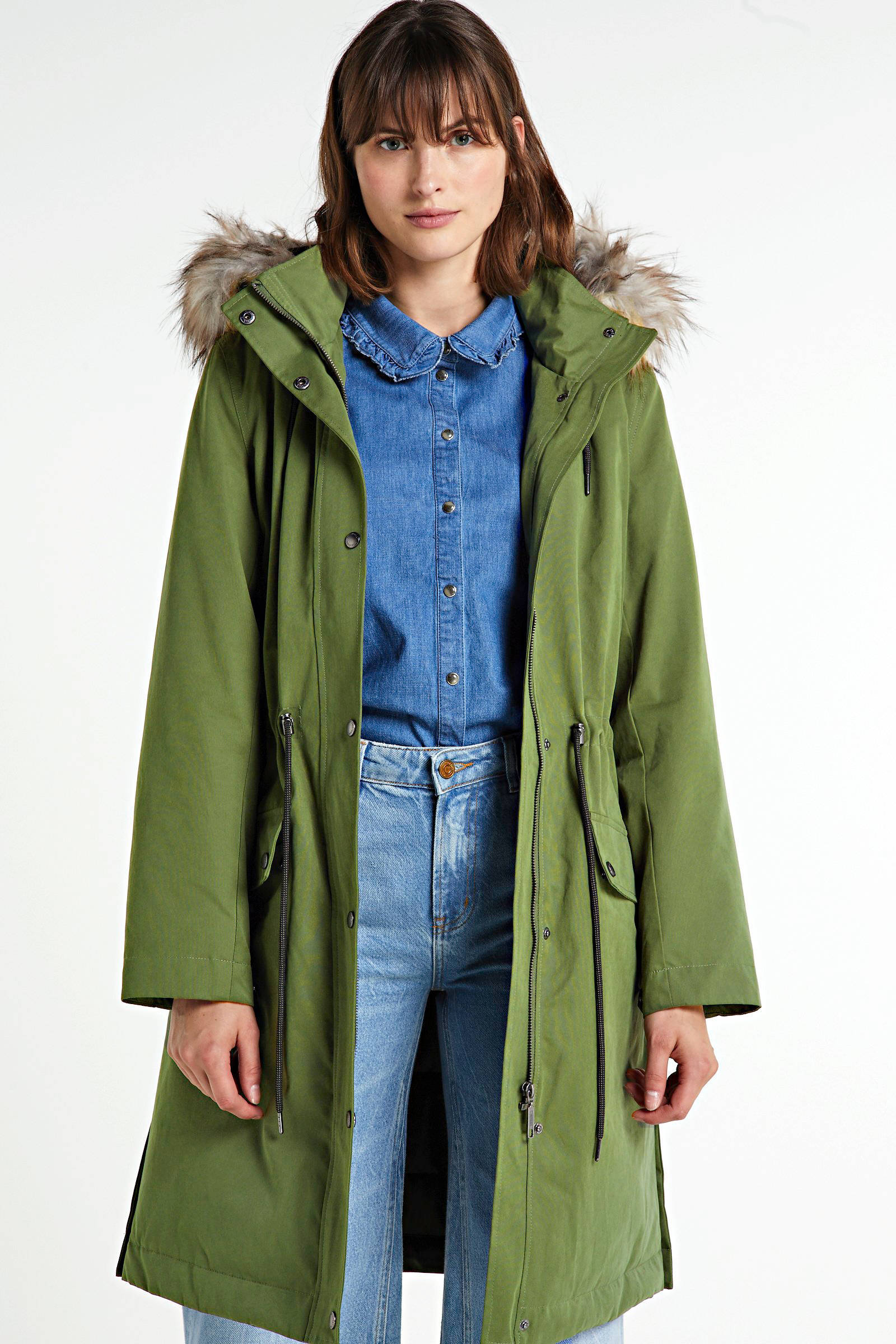FREEQUENT parka's voor dames kopen Vind jouw FREEQUENT FREEQUENT coated winterjas zwart | wehkamp