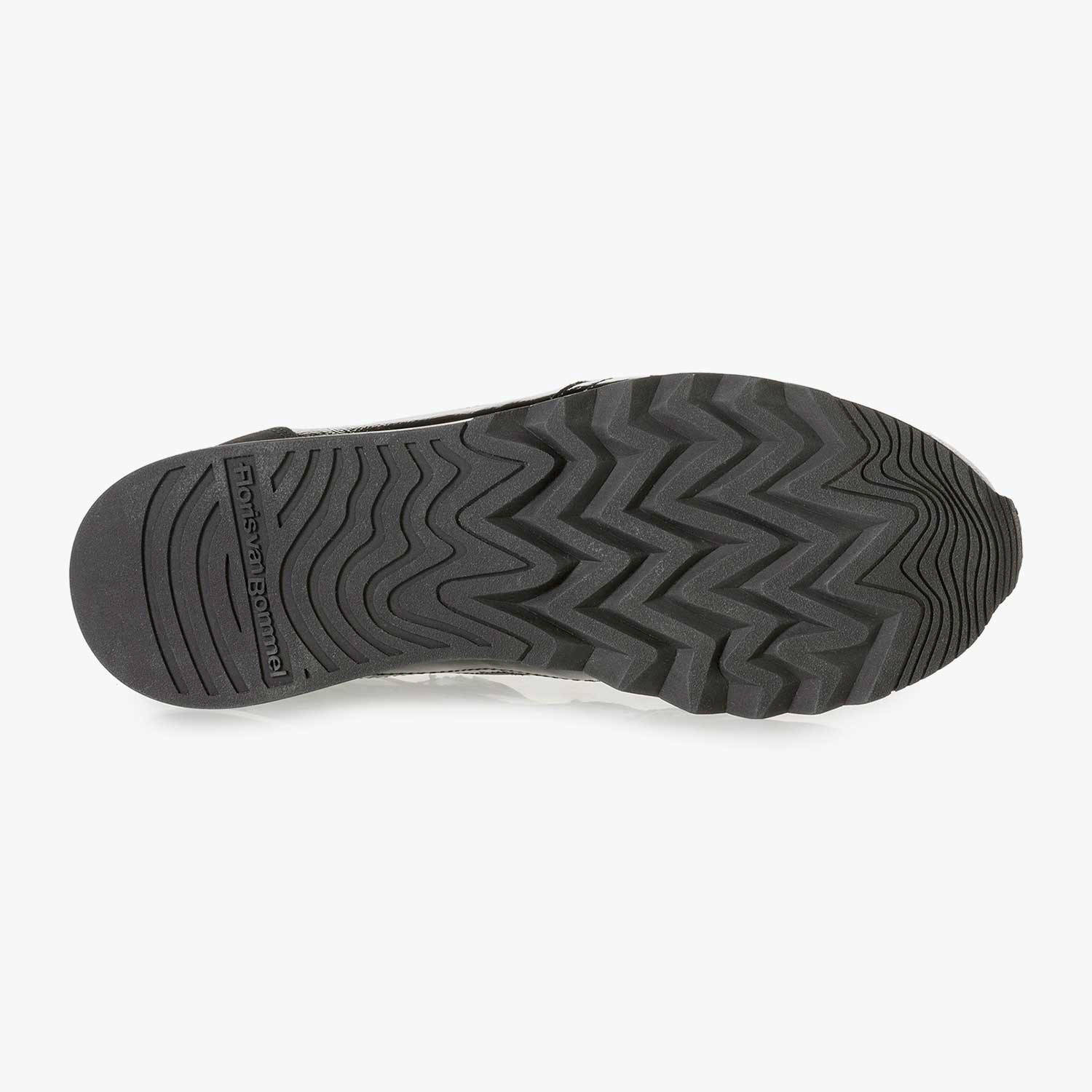 Floris van Bommel NINETI 85287 lakleren sneakers zwart | wehkamp
