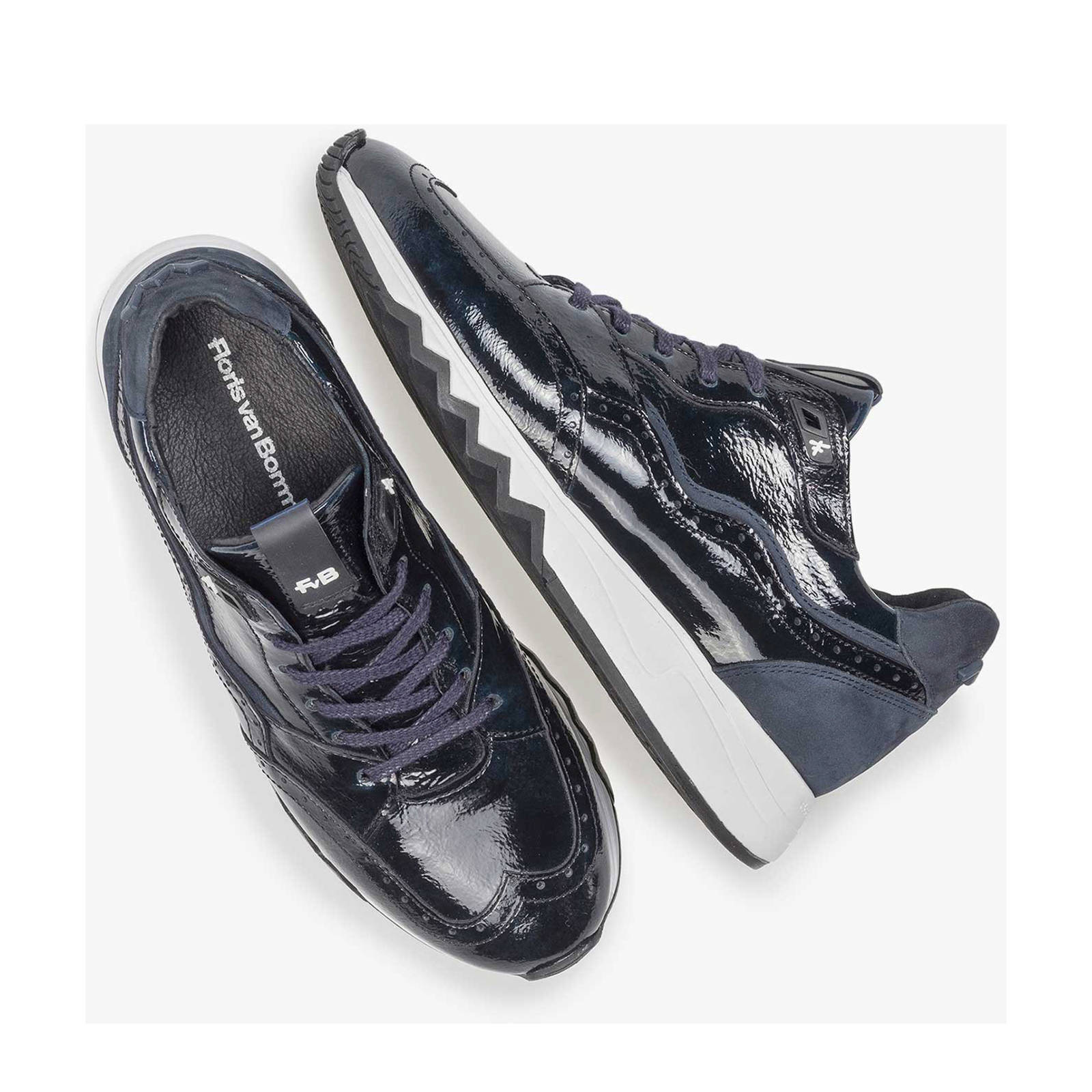 Gabor York lage sneakers zwart - Damesschoenen.nl