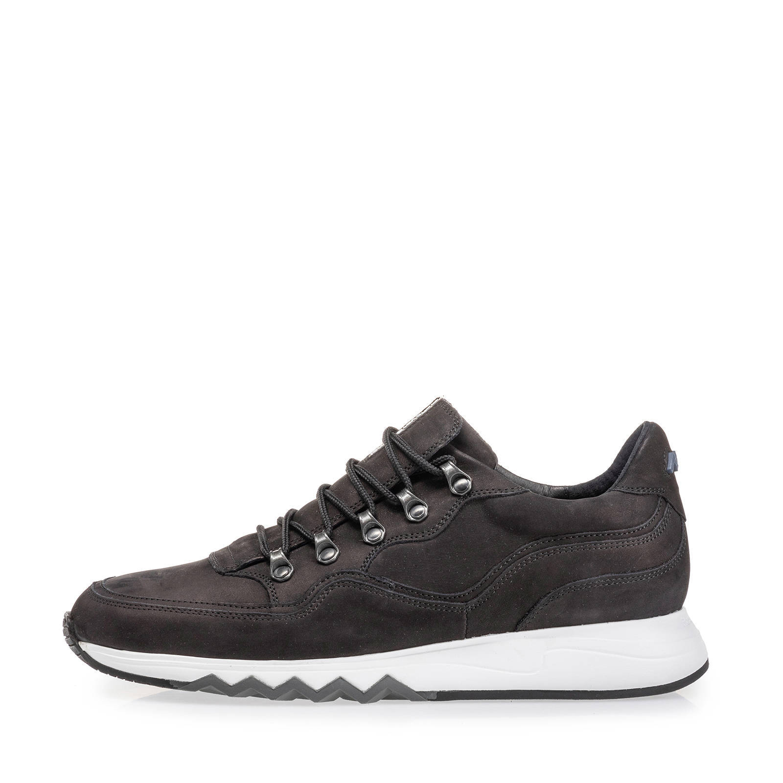 Floris van Bommel 16393 sneakers heren zwart 13 black nubuck 42 5 (8+)