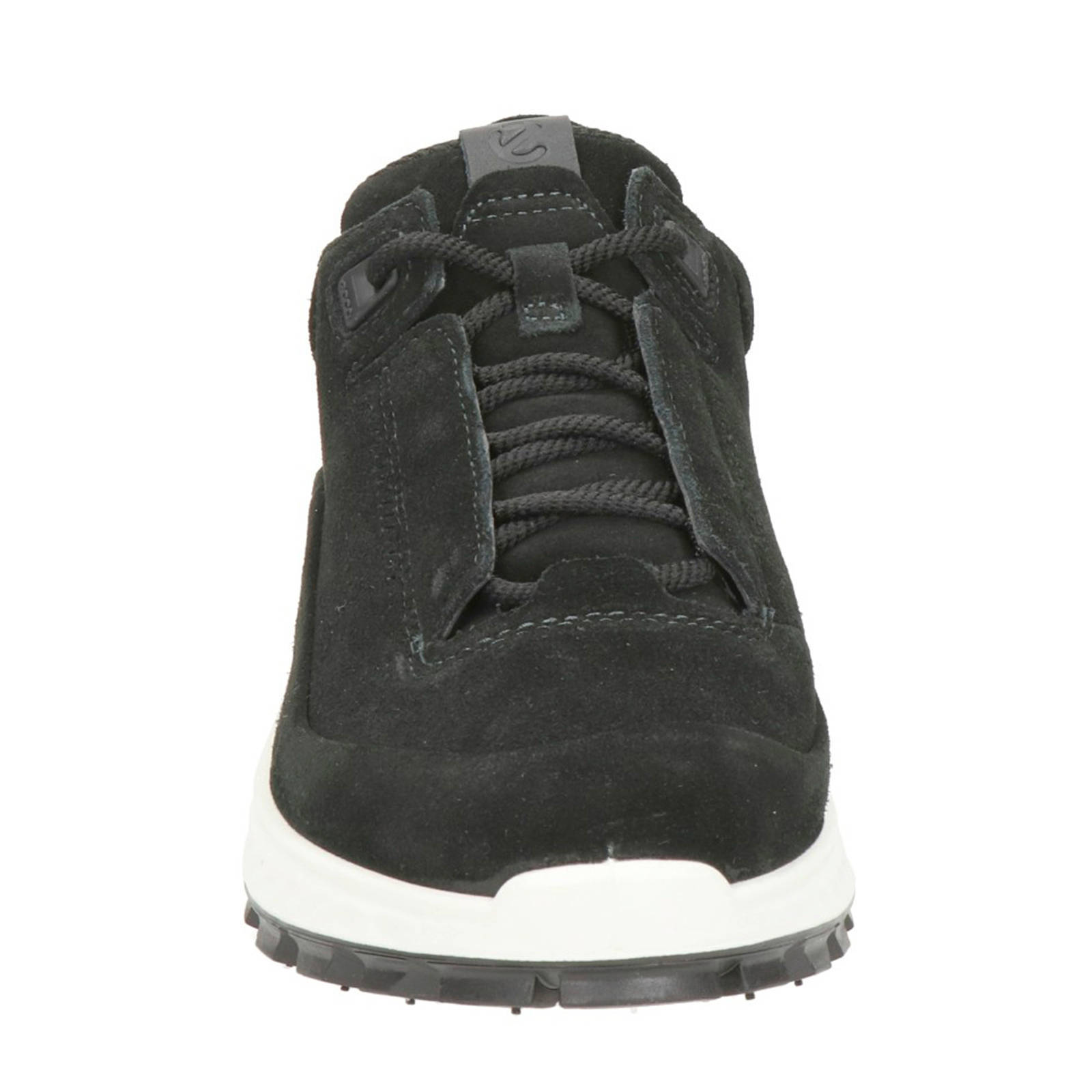 Ecco Exostrike suède sneakers zwart | wehkamp