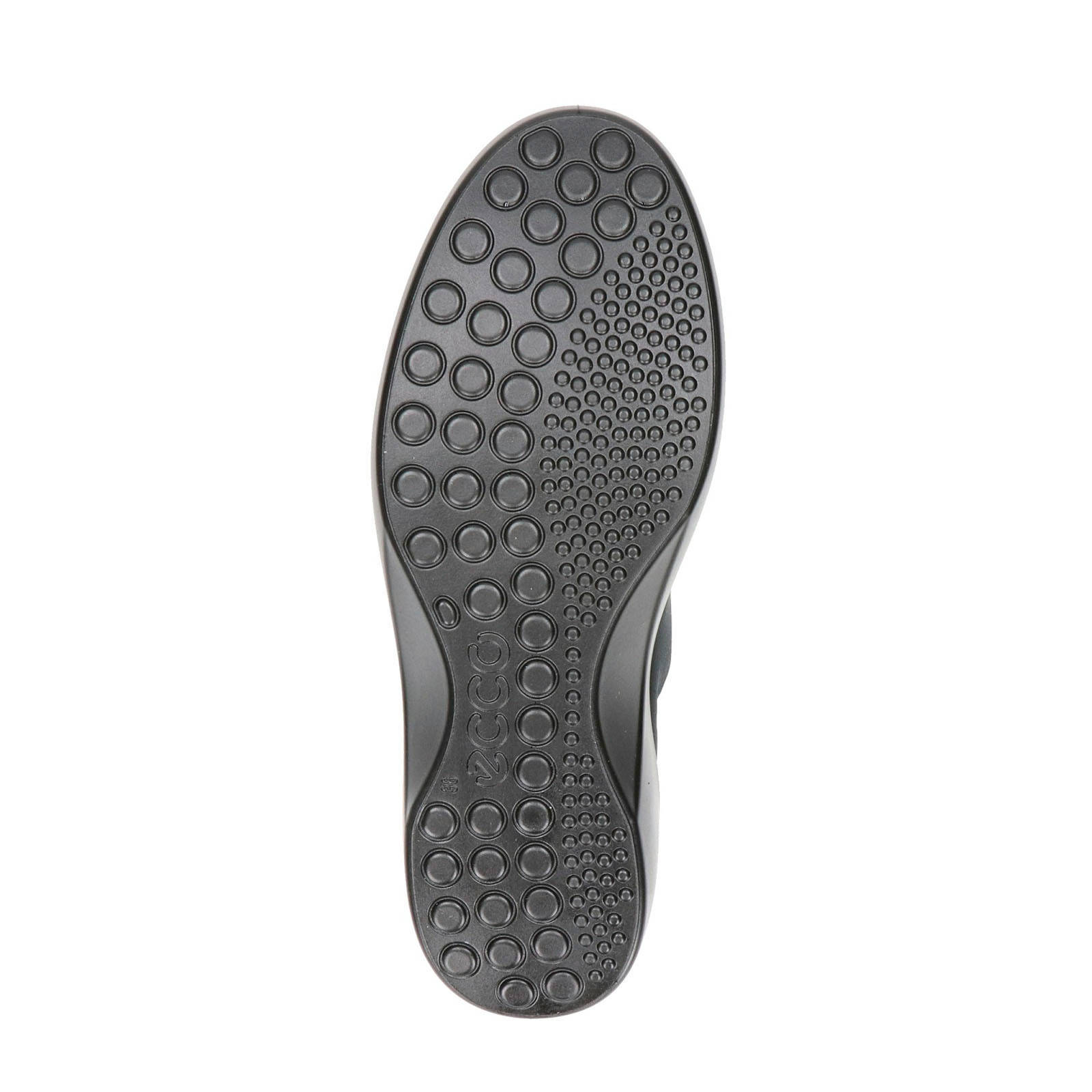 Ecco Soft 7 Edge leren instappers zwart | wehkamp