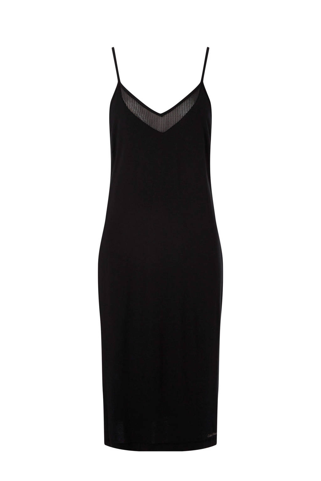 CALVIN KLEIN UNDERWEAR slipdress zwart, Zwart