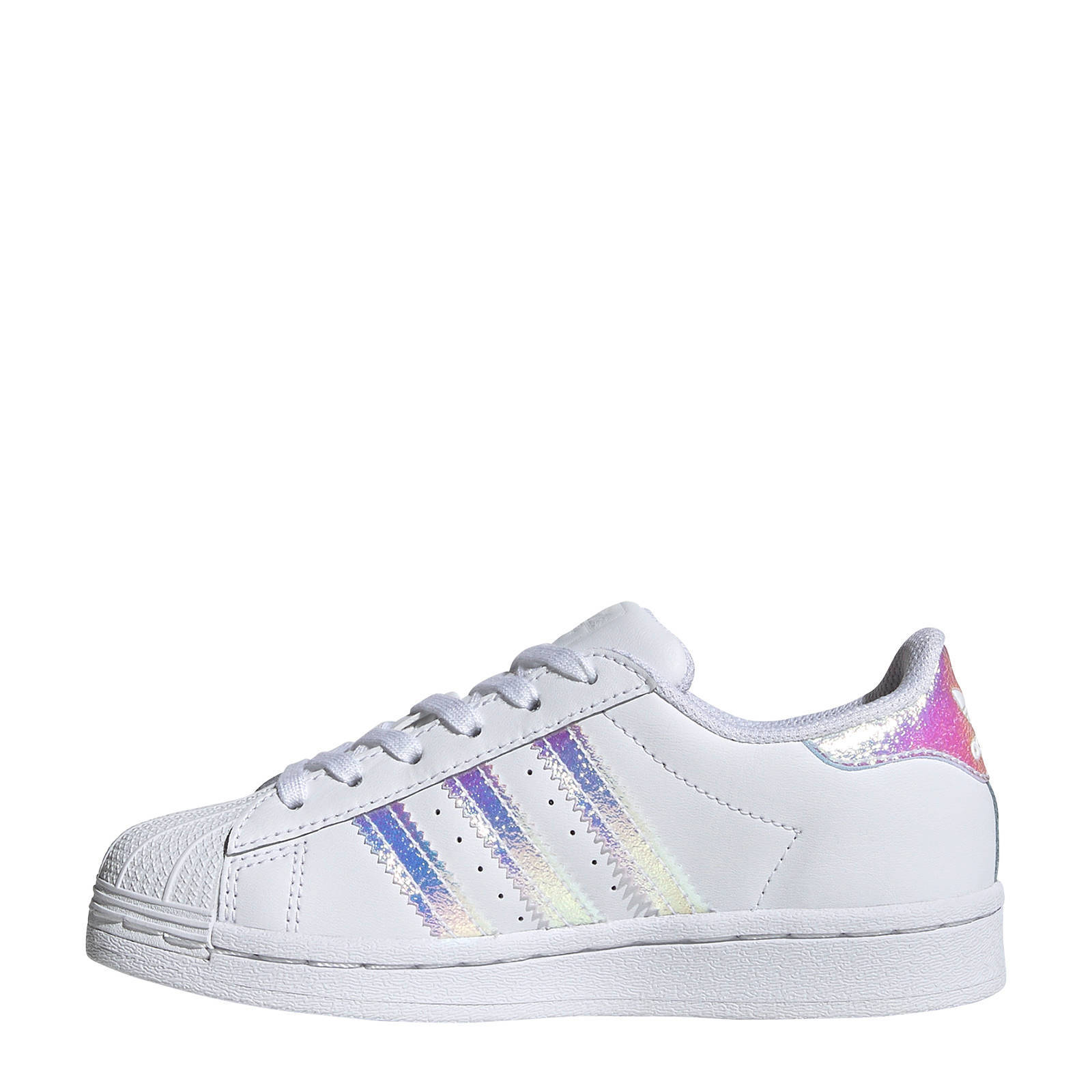 adidas Originals Superstar C sneakers wit/zilver | wehkamp