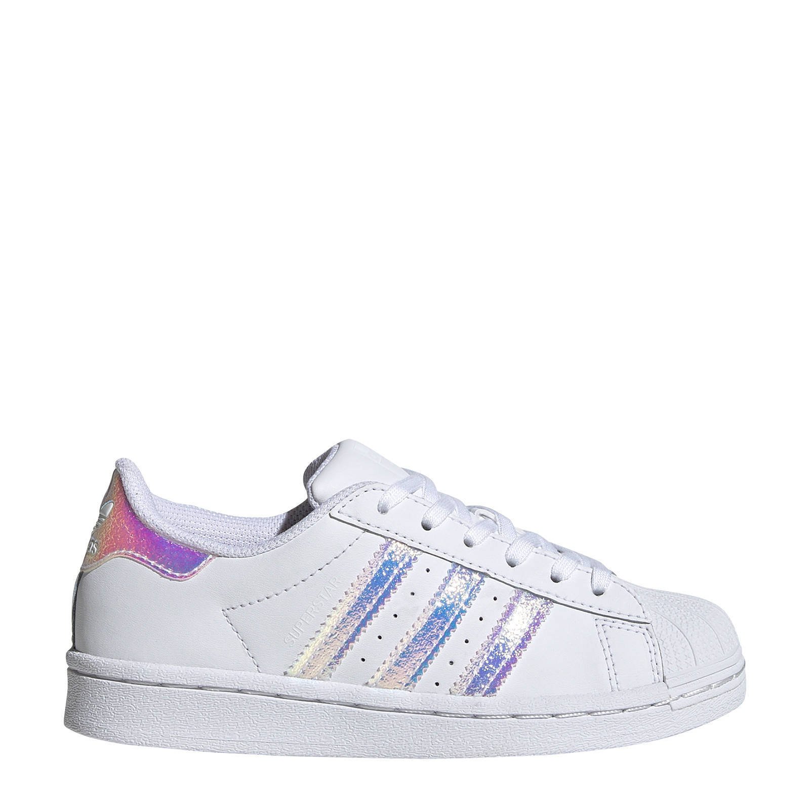 adidas Originals Superstar C sneakers wit/zilver | wehkamp
