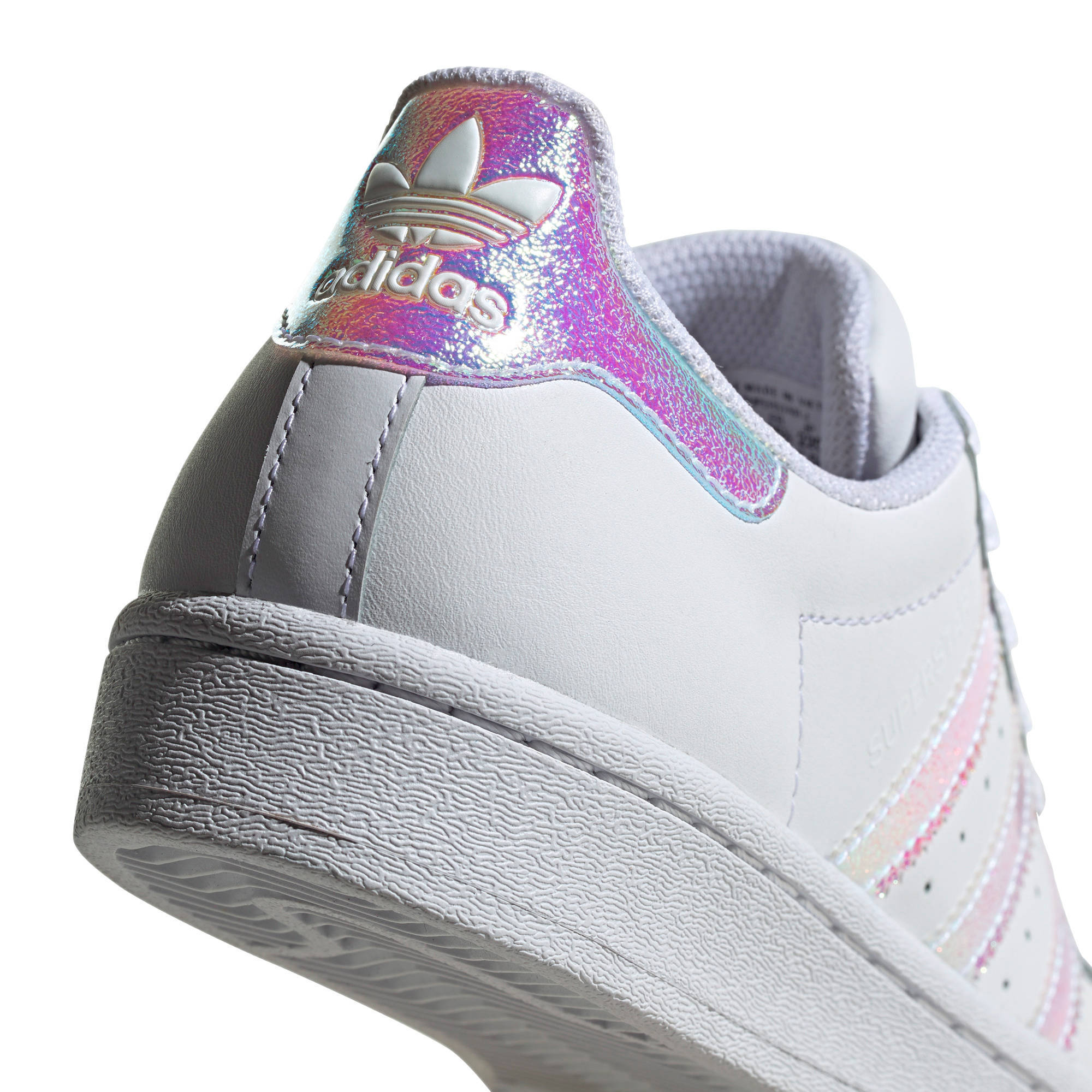 Adidas superstar cheap metallic roze