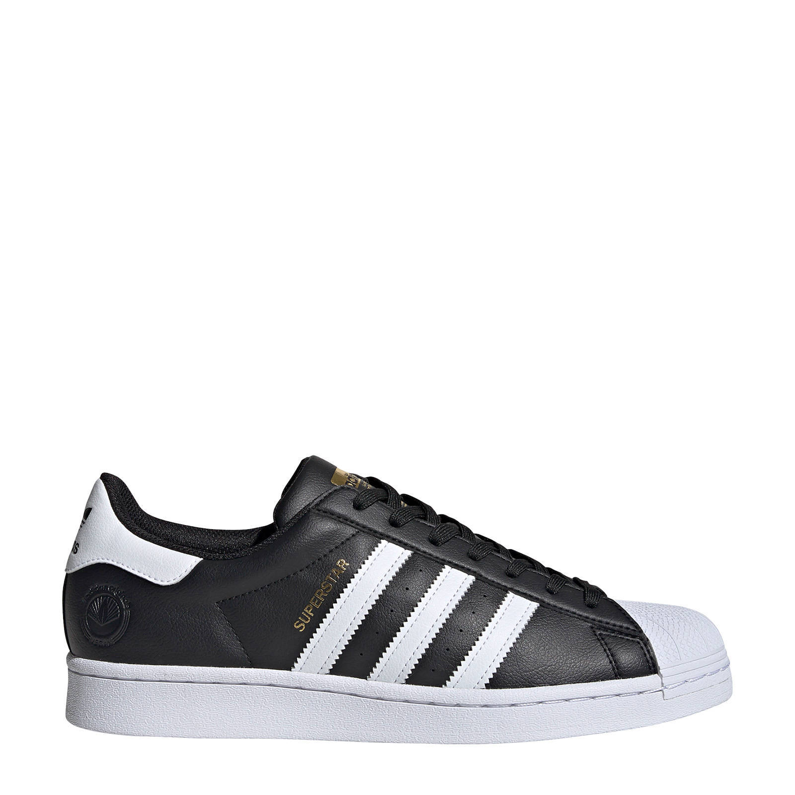 adidas Originals Superstar Vegan sneakers zwart/wit | wehkamp