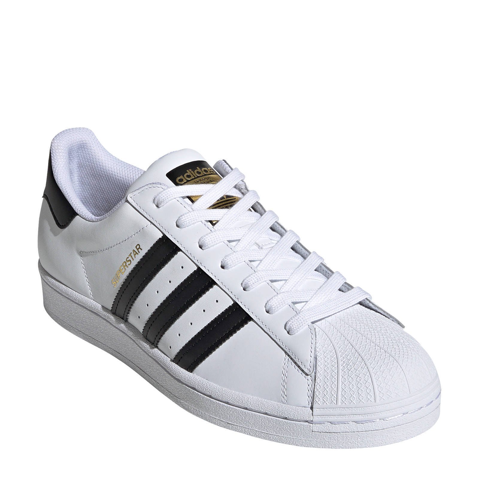 adidas Originals Superstar sneakers wit/zwart | wehkamp
