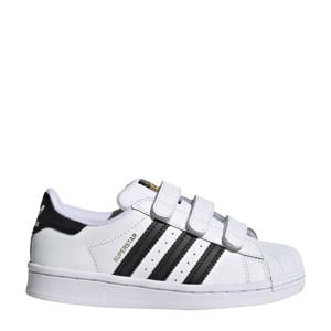 Superstar CF C sneakers wit/zwart