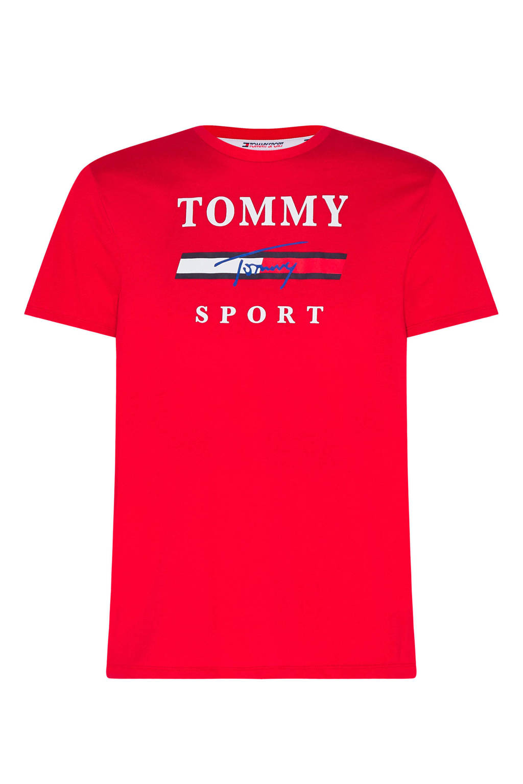 Tommy Hilfiger Sport sport T-shirt rood, Rood