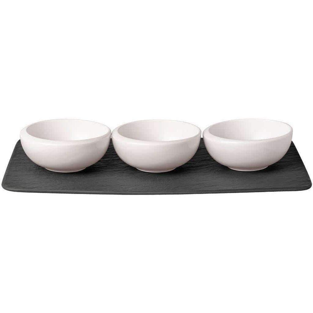 Villeroy & Boch Dipschaaltjes Set NewMoon - 4-delig