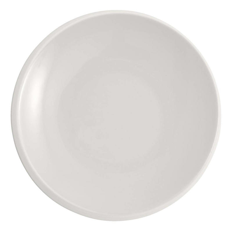 Villeroy & Boch NewMoon ontbijtbord 24 cm • Gebroken wit • de Bijenkorf
