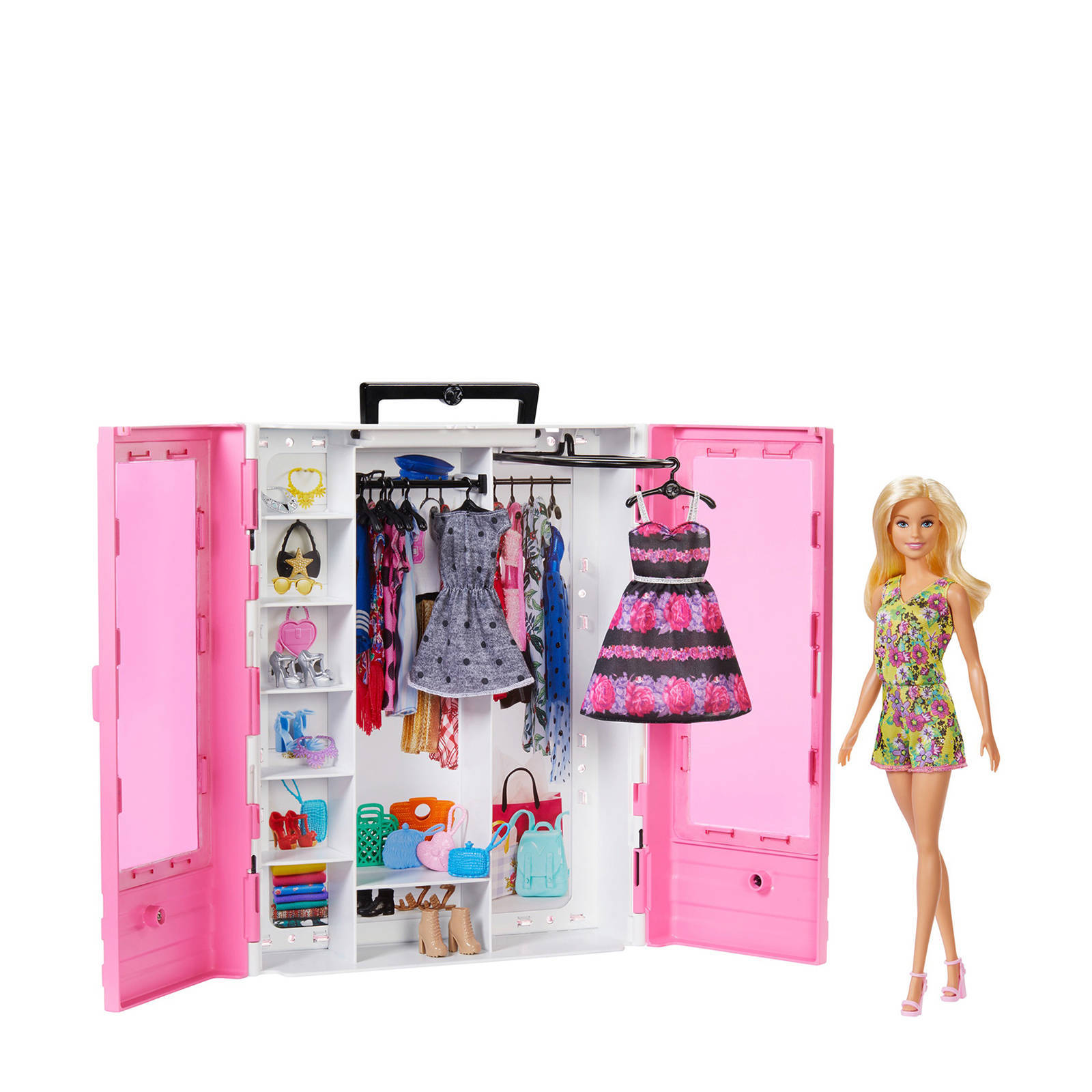 Barbie Ultieme Kledingkast Met Accessoires Roze online kopen