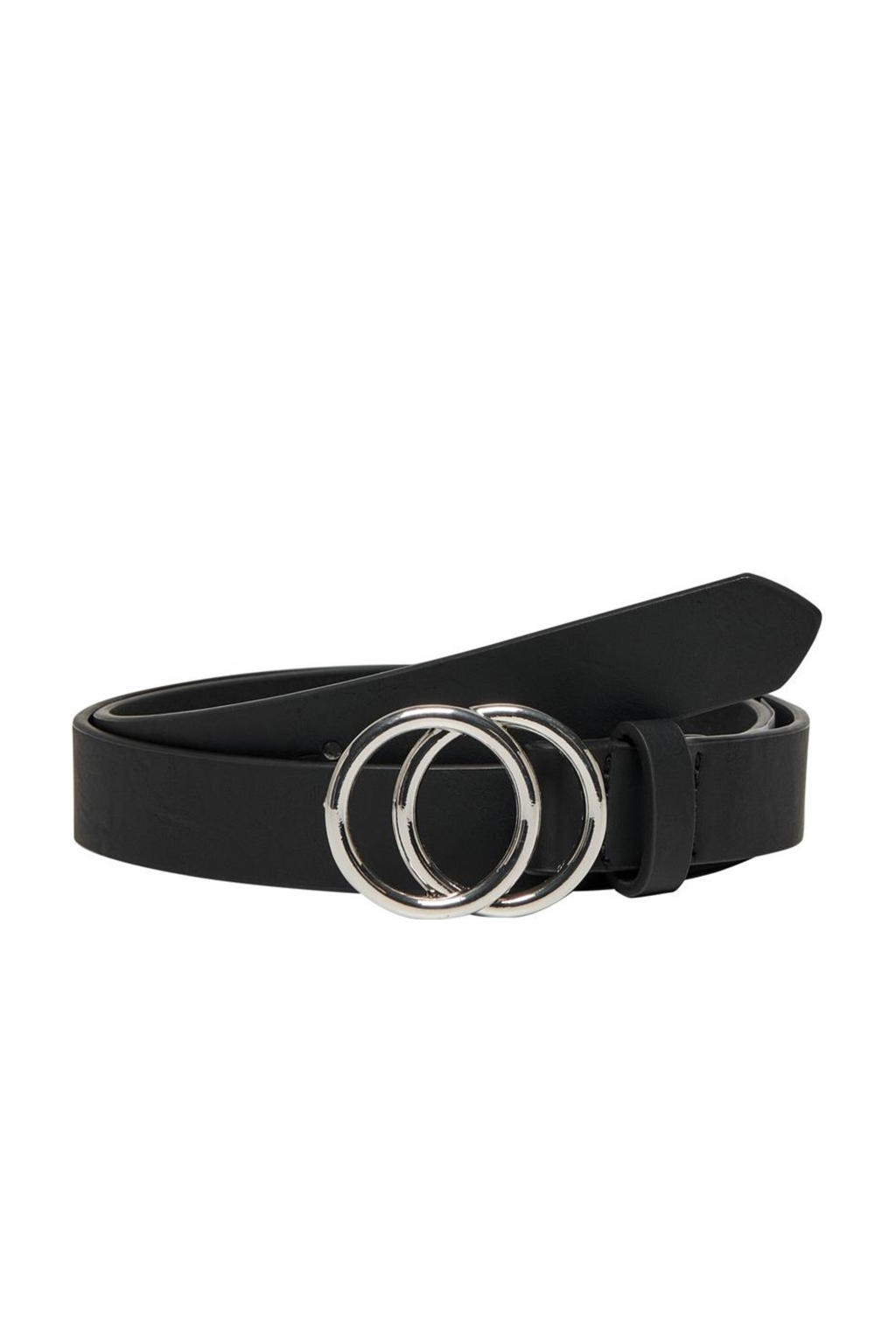 ONLY riem ONLRASMI met zilverkleurige gesp zwart