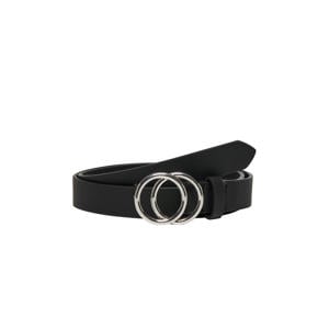 riem ONLRASMI met zilverkleurige gesp zwart