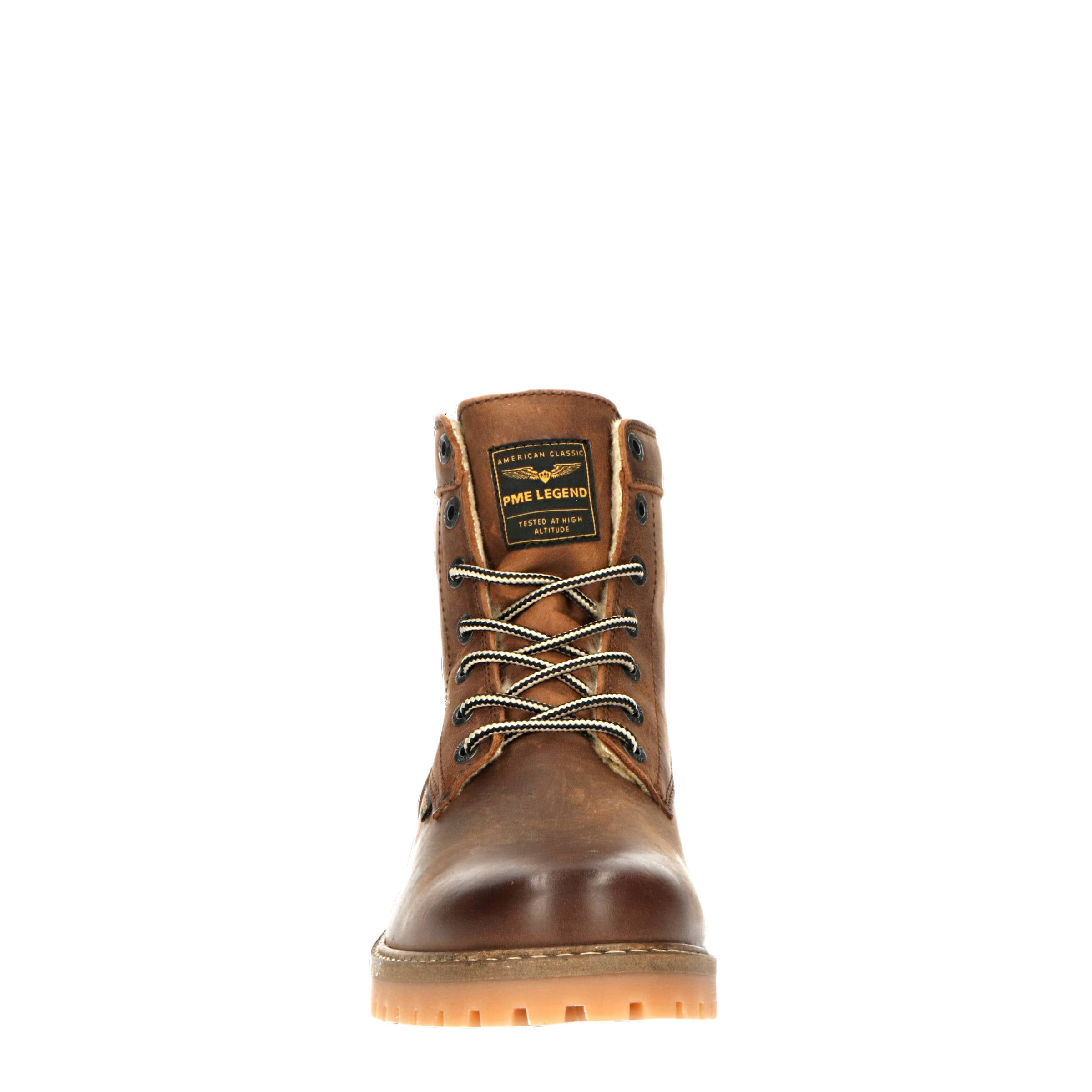 PME Legend Stratorib leren veterboots cognac | wehkamp