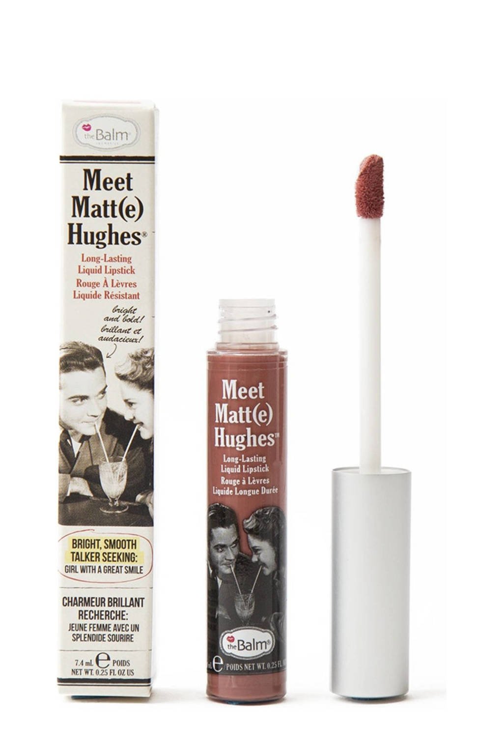 The Balm Meet Matte Hughes lippenstift - Committed, Pinky Nude