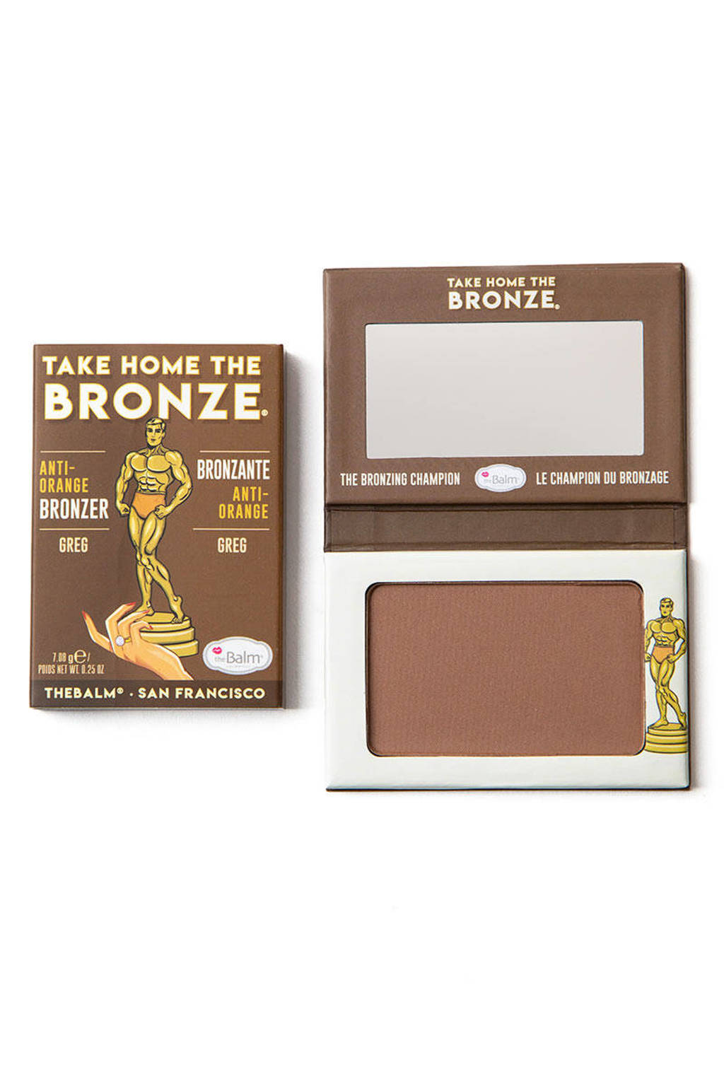 The Balm Take Home the Bronze bronzer - Greg (Dark)